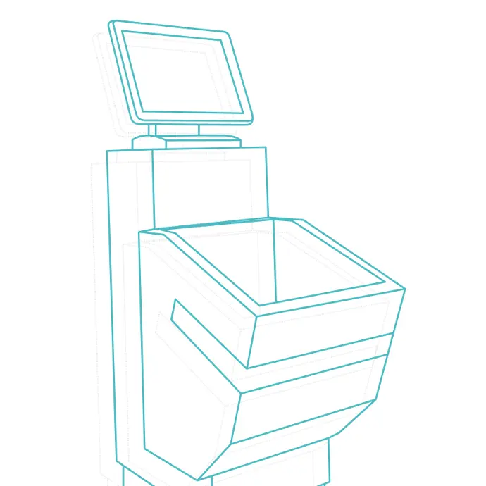 Selfcheckout RFID de Henutsen a la medida